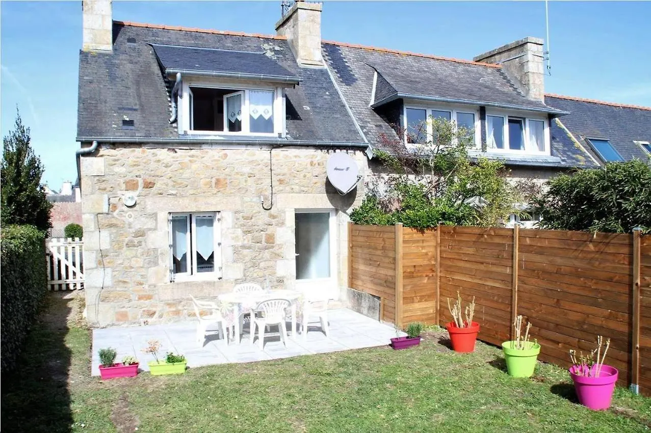 Maisonnette Bretonne 100M De La Mer Avec Jardin A Tregastel - Ref 18 0*,